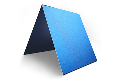 Blue anodize aluminum plate