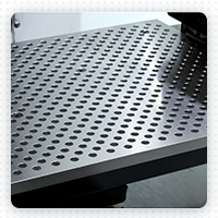 Perforated tooling plate