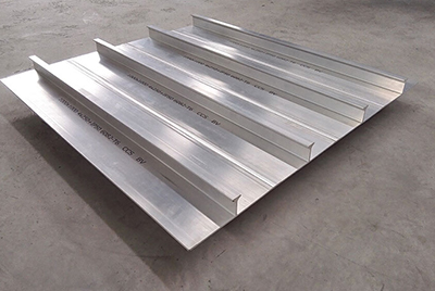 6082 T6 aluminum ribbed plate for marine