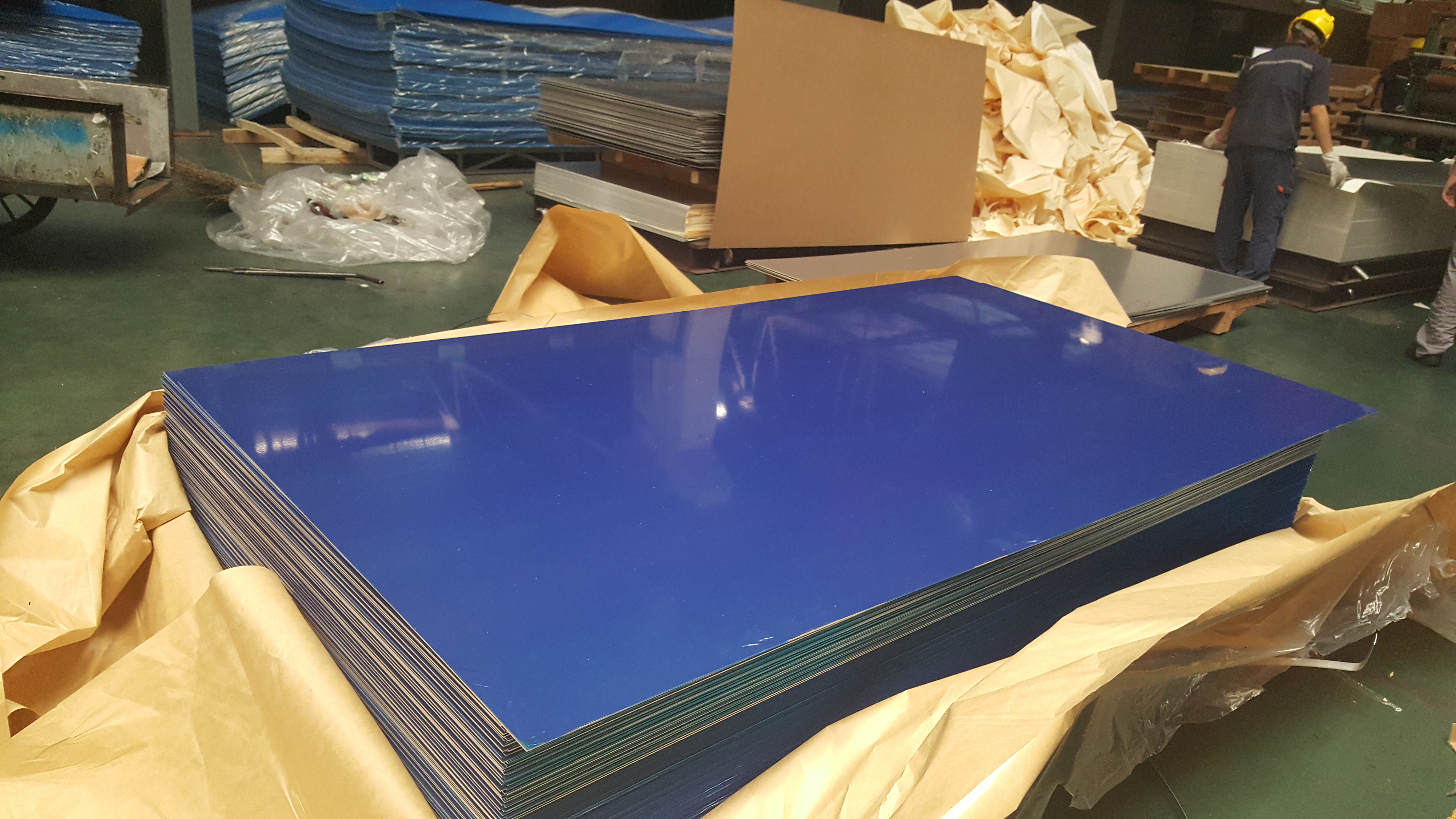 5052 aluminum plate sheet customer order