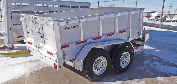 Application of aluminum plate on dump truck bucket (6)