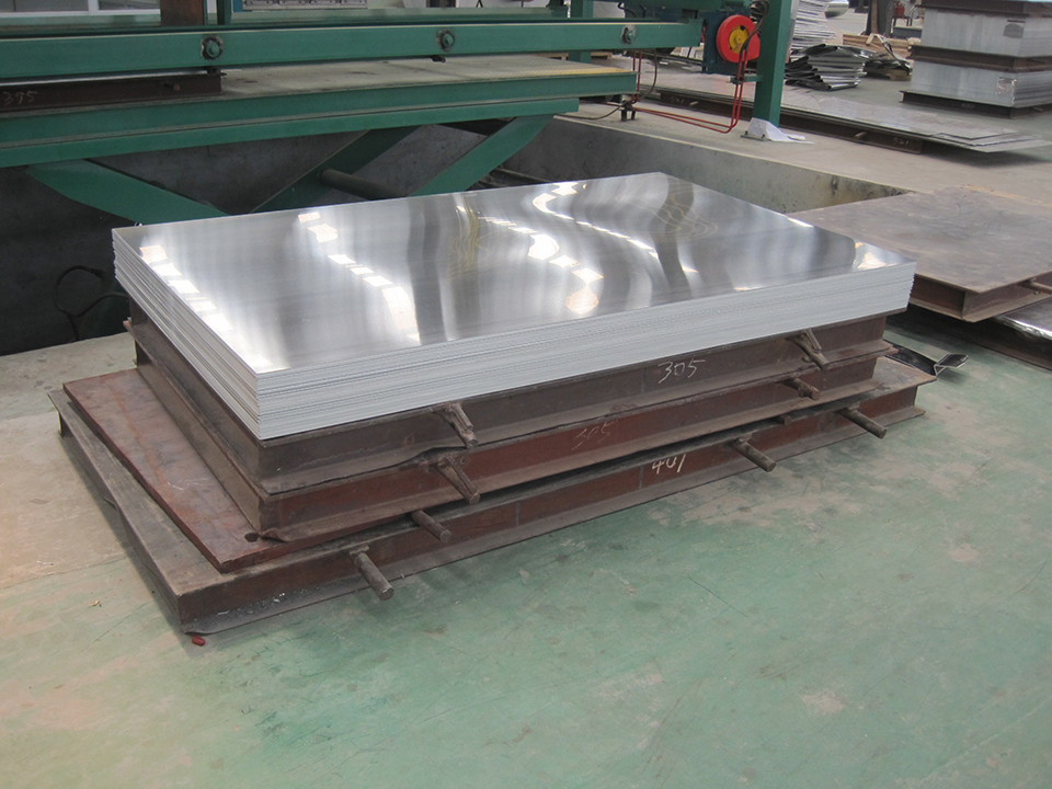 Piastra in alluminio 7075-0