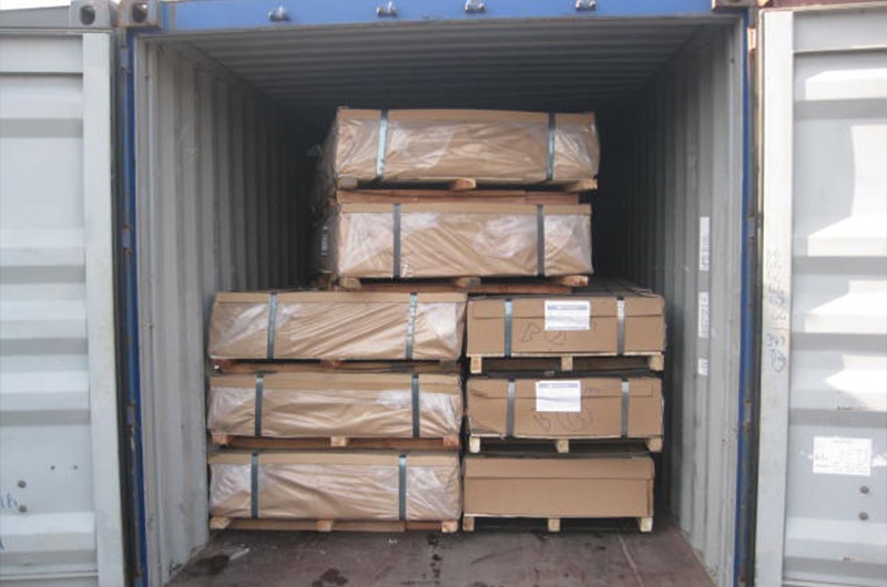 Aluminum plate Packing drawing