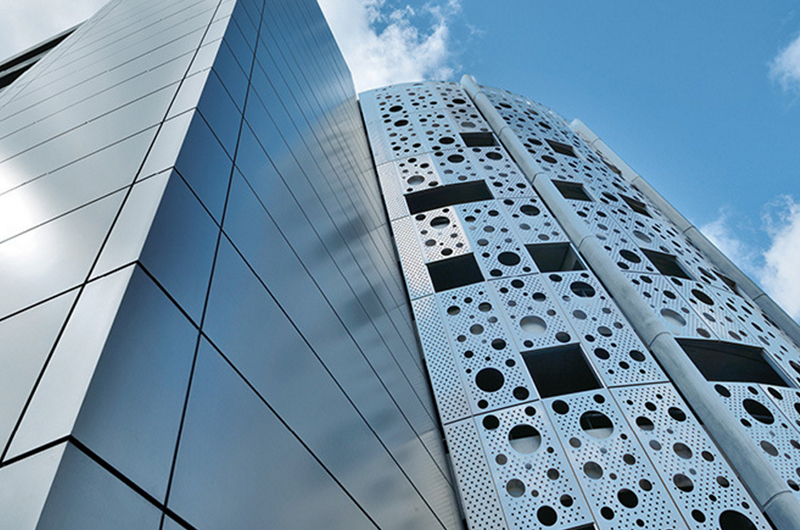 Placa de aluminio arquitectónico anodizado