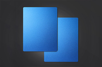 Синій анодований алюмінієвий лист