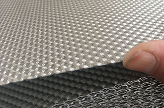 Hoja de protección térmica de aluminio en relieve