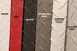 Anodized checkered aluminum treat plate Anodized checkered aluminum treat plate