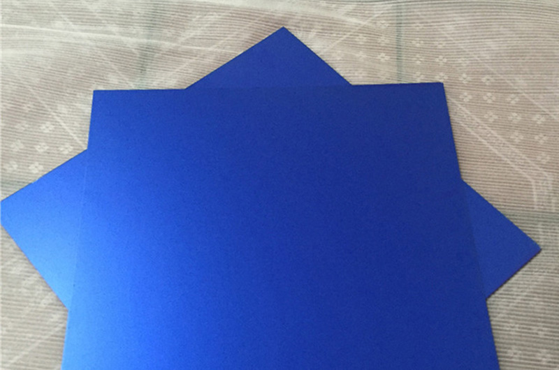 Advantages of blue anodized aluminum plate